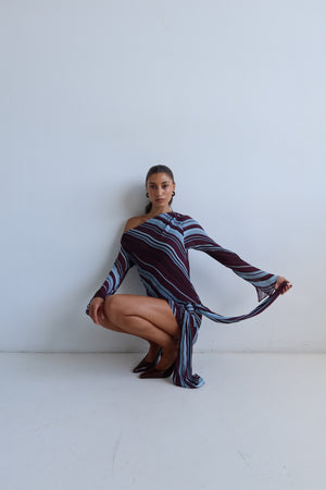 Jessa Long Sleeve Maxi Dress  BENNI.