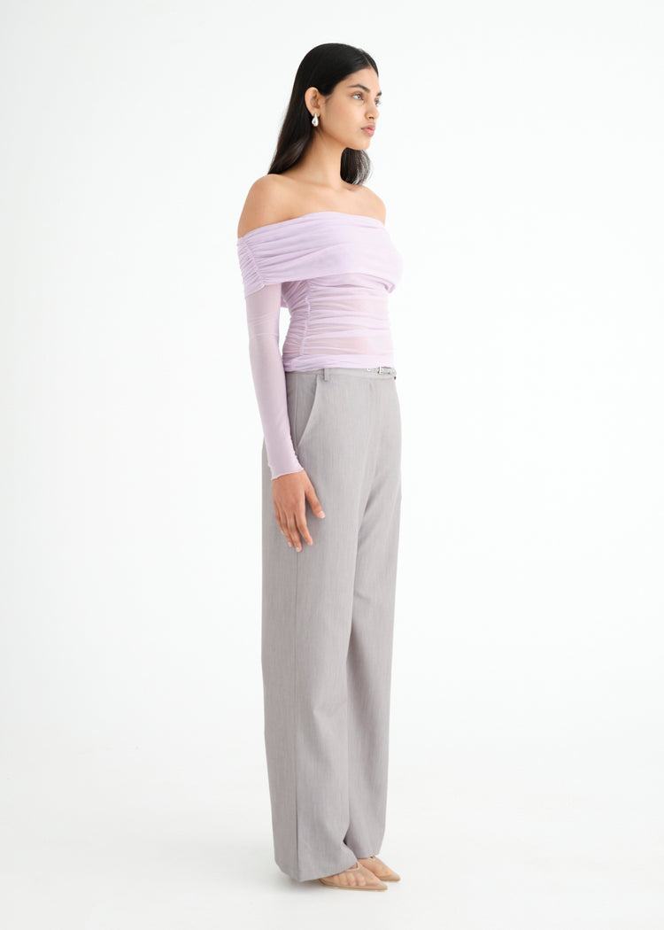 BENNI YASMIN OFF SHOULDER MAXI DRESS SIZE 8, 10