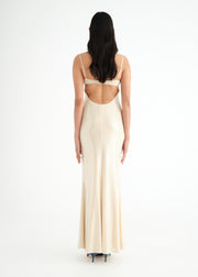 Juliano Sequin Slip Dress