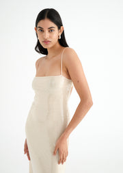 Juliano Sequin Slip Dress