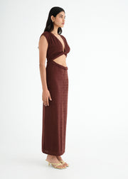 Henri Twist Maxi Dress