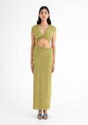 Henri Twist Maxi Dress