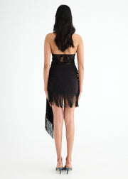Carolina Fringe Mini Skirt