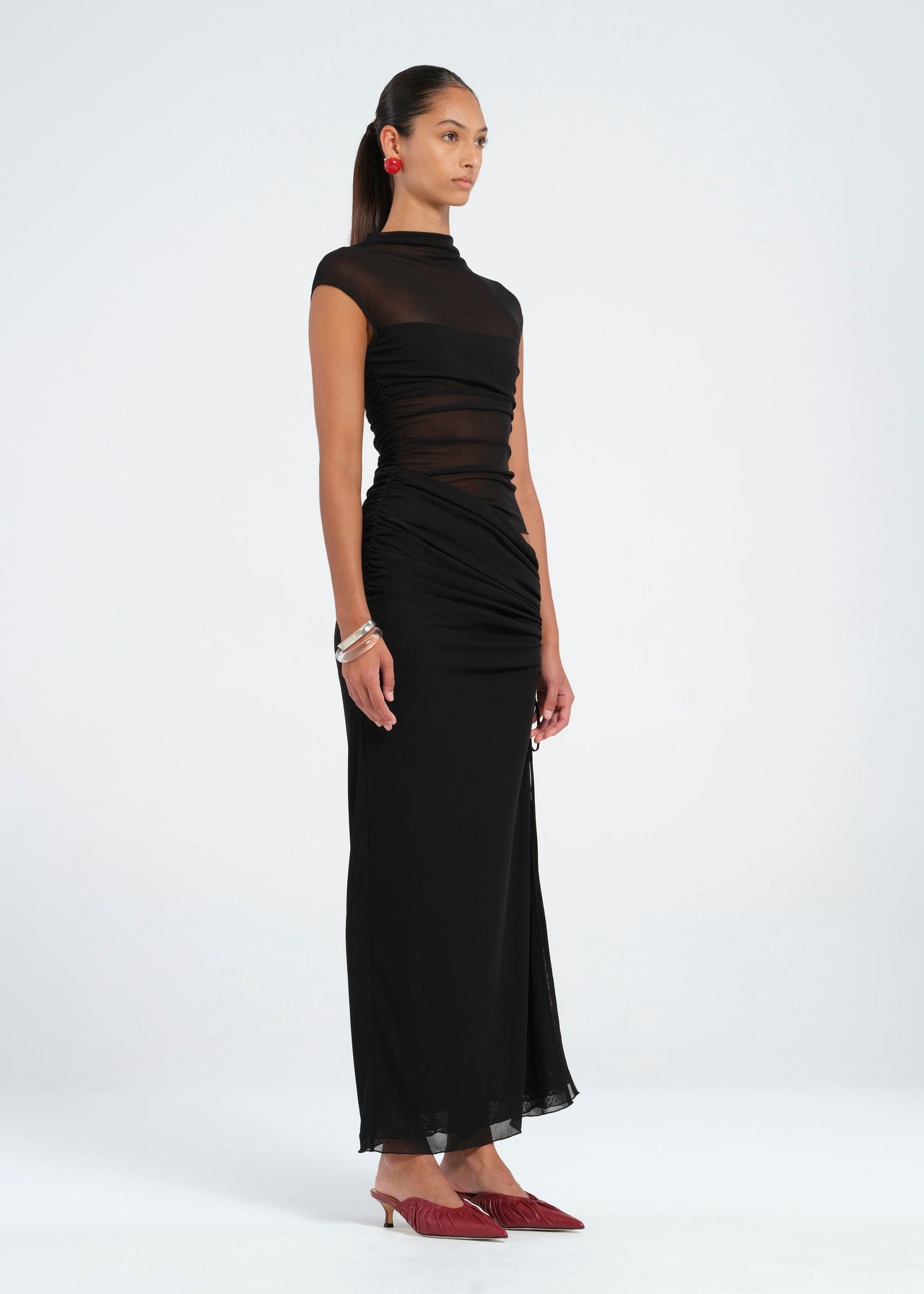 Milo Mesh Maxi Dress