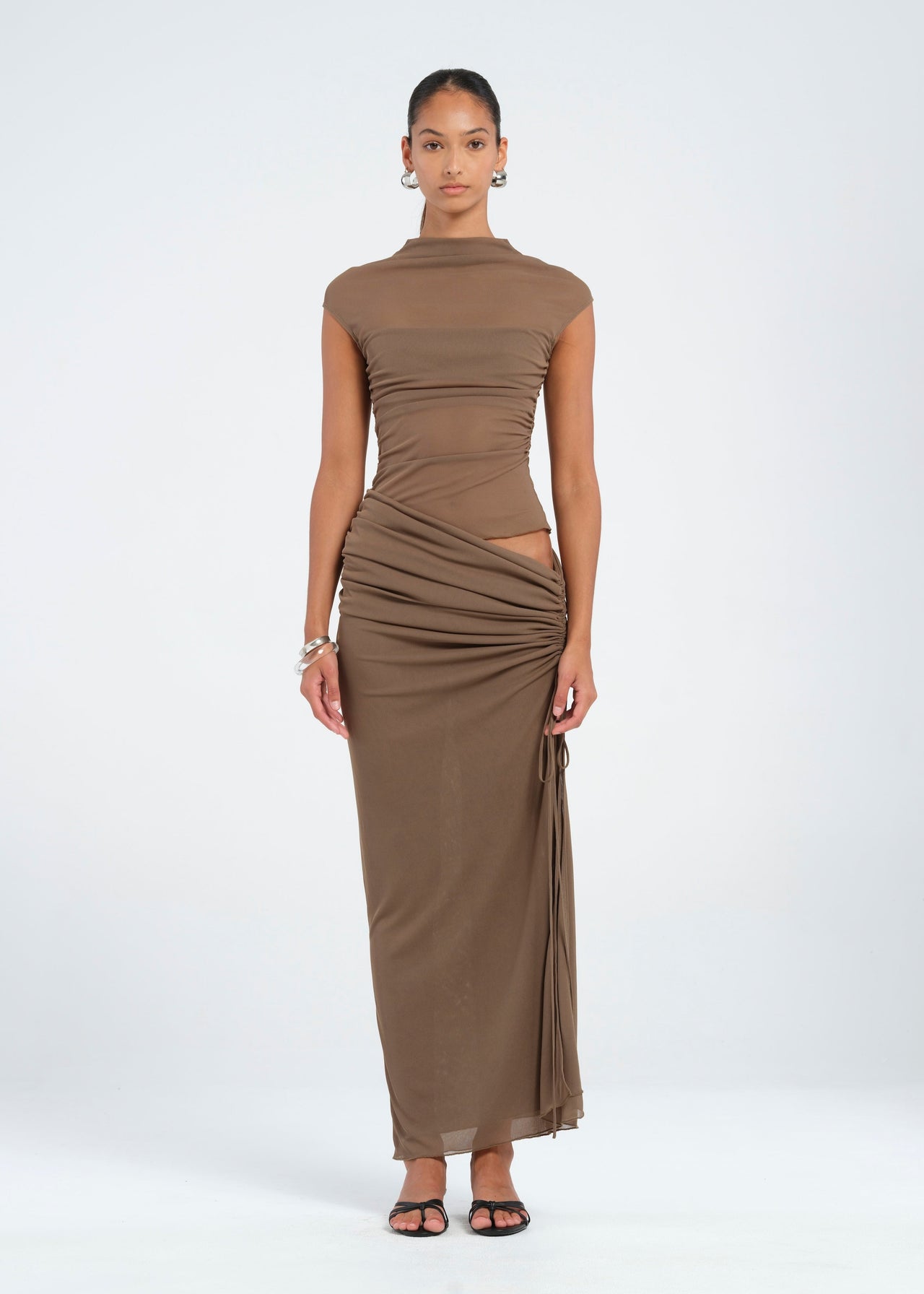 Milo Mesh Maxi Dress