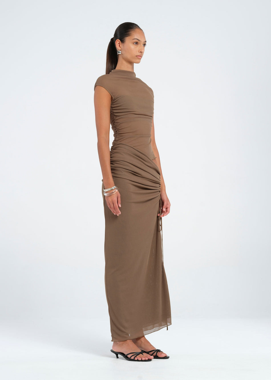 BENNI MABLE MAXI DRESS PLUM SIZE 8 main image 0