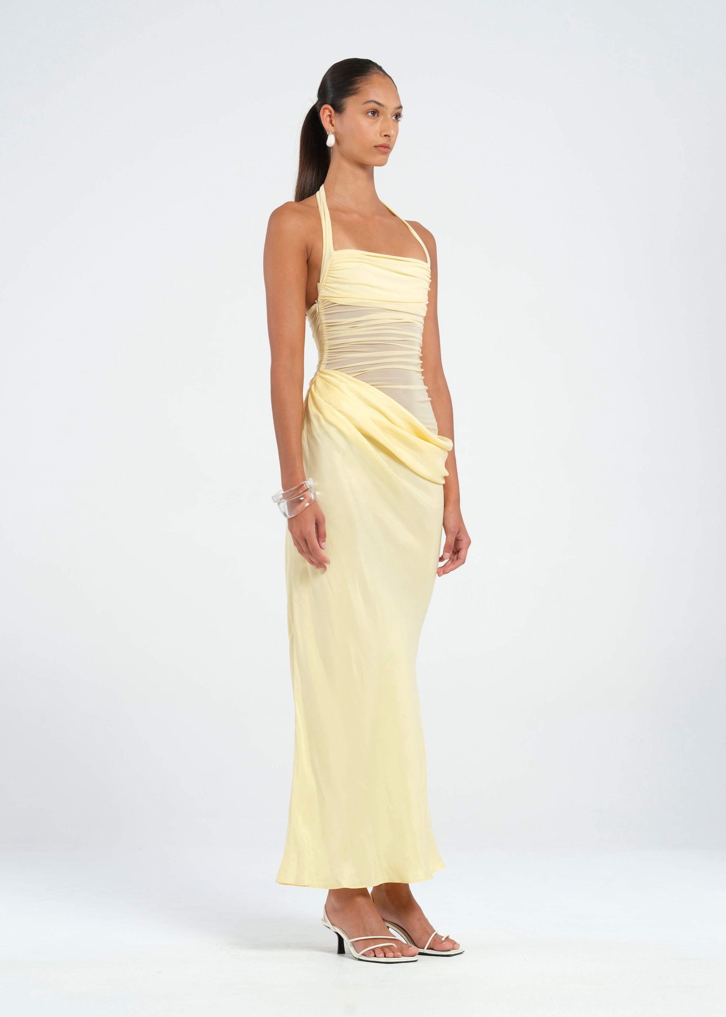 BENNI GINA MAXI DRESS - BUTTER YELLOW