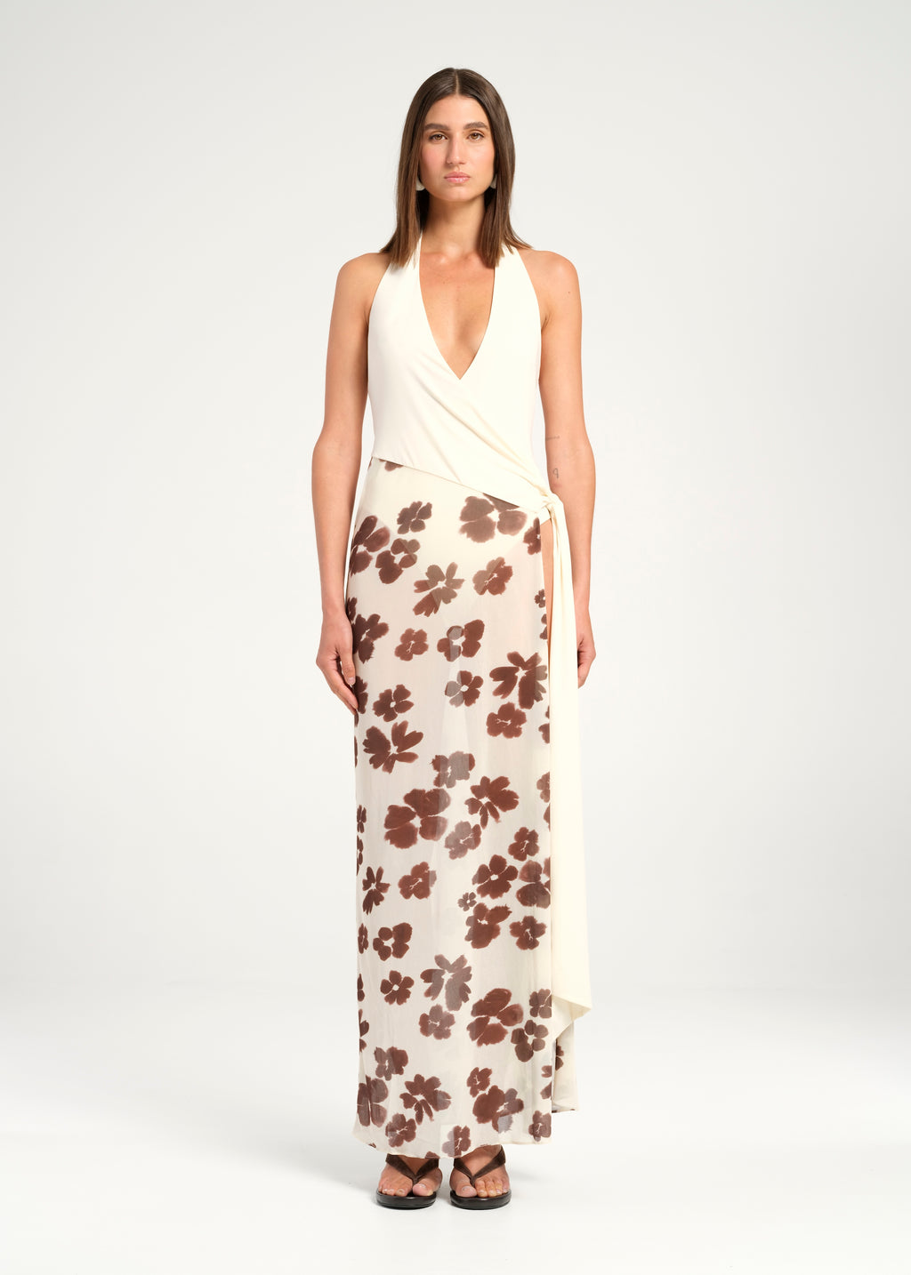 Aida Maxi Dress-BEN511 / Coco Blossom / 6