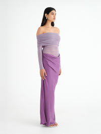 Yasmin Off-Shoulder Maxi Dress