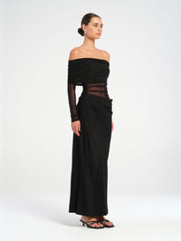 Yasmin Off-Shoulder Maxi Dress