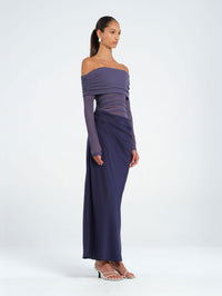 Yasmin Off-Shoulder Maxi Dress