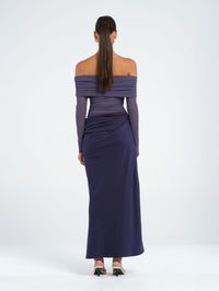 Yasmin Off-Shoulder Maxi Dress