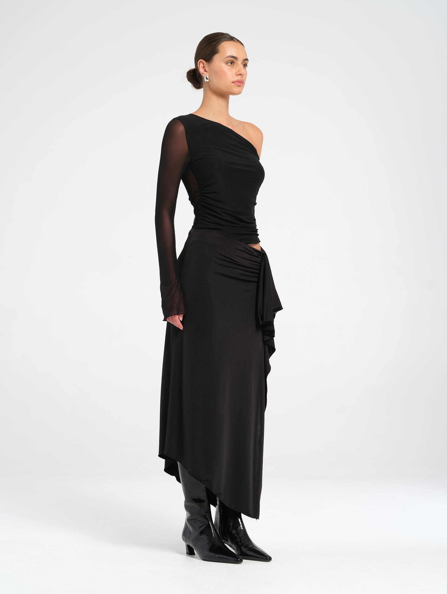 Benni - Jade Black Maxi Dress main image 1