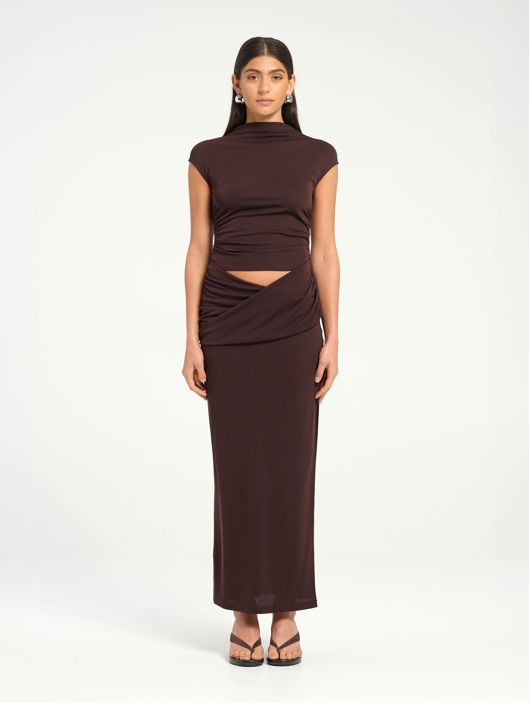 blue dress for baby girl Benni Lorena Maxi Dress – The Dressing Room Hire
