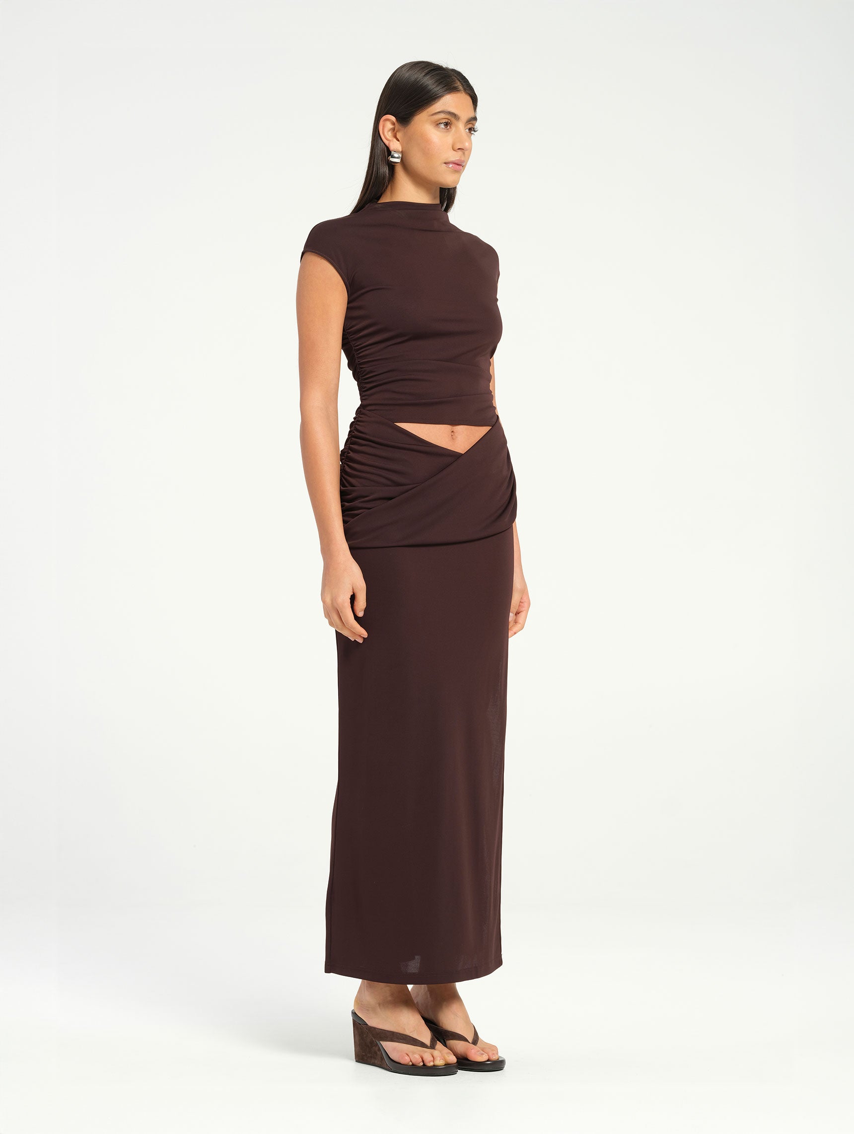Benni Jade Maxi Dress Bleached Aqua main image 1