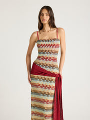 Suki Crochet Maxi Dress