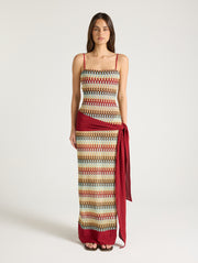 Suki Crochet Maxi Dress