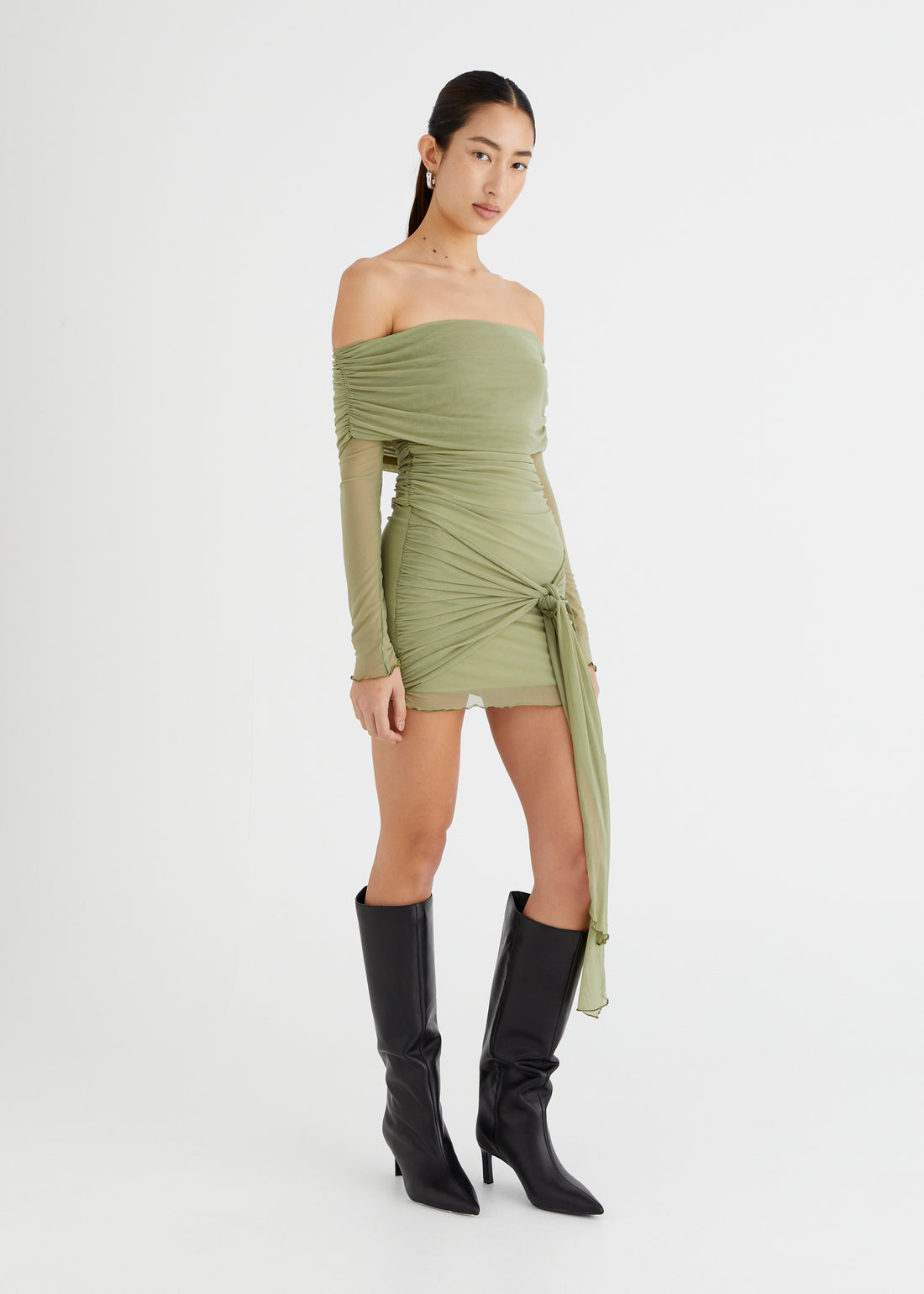 BENNI - YASMIN OFF THE SHOULDER MAXI - 10