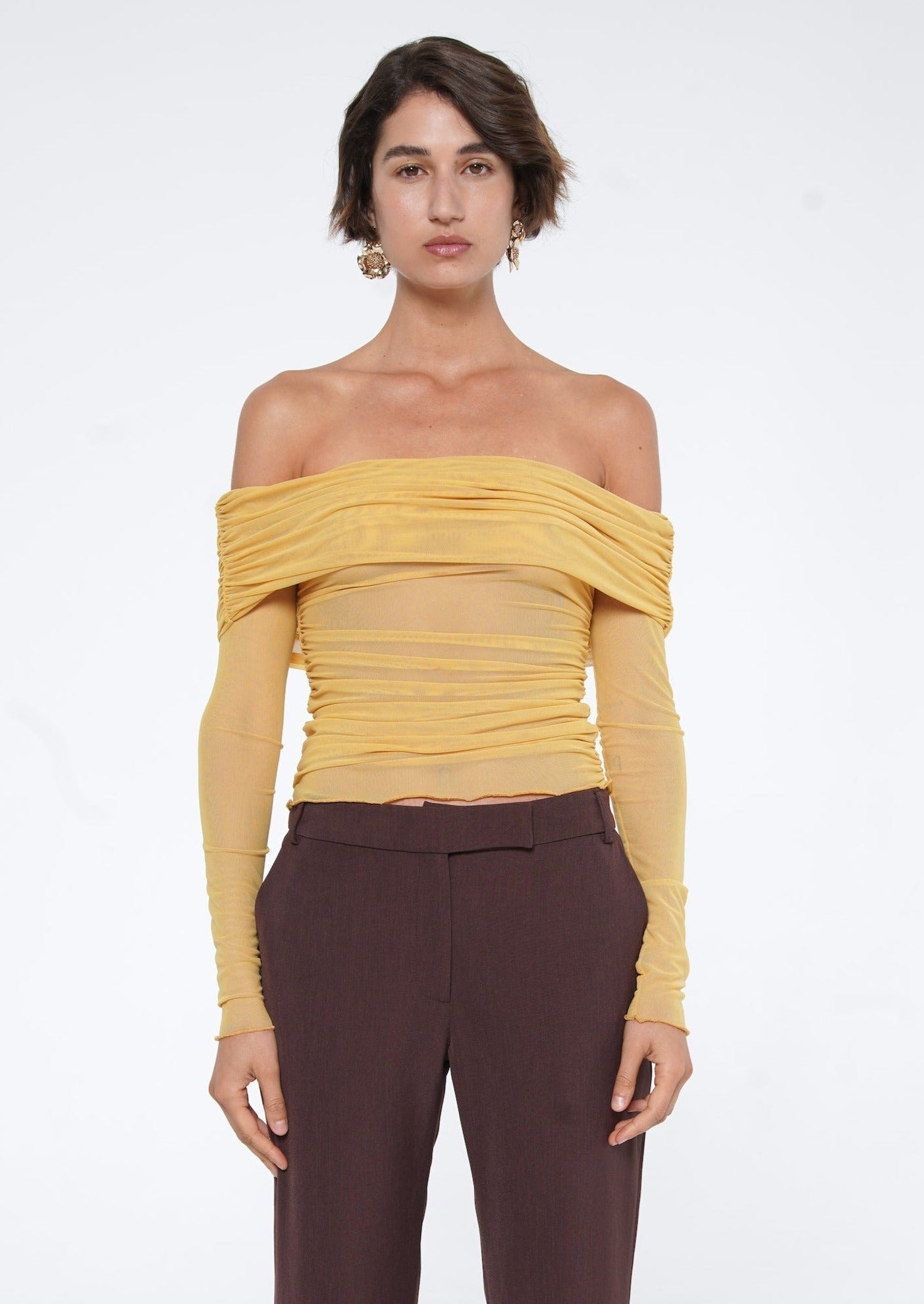 YASMIN OFF SHOULDER TOP - BENNI.